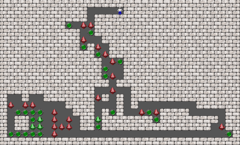 Сокобан More Bugs collections уровень 444